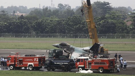 Indonezijos oro pajėgų naikintuvas F-16