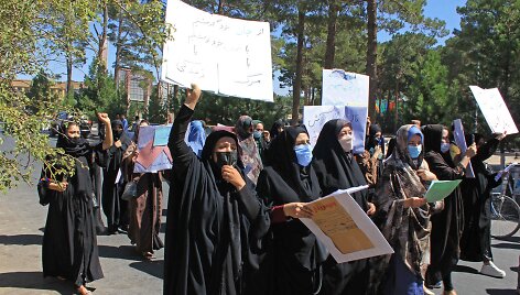 Afganistanietės surengė protestą Kabule