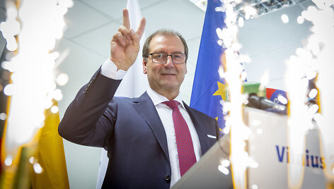 Darbo partijos kandidato į Vilniaus miesto merus Viktoro Uspaskicho spaudos konferencija