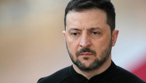 Volodymyras Zelenskis / NICOLAS TUCAT / AFP