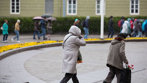 Permainingas oras Vilniuje
