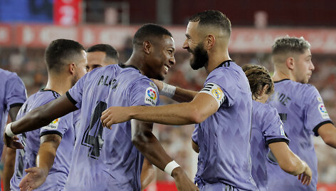 Davidas Alaba ir Karimas Benzema
