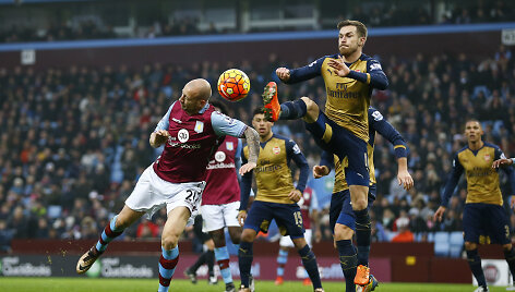 Aaronas Ramsey ir Alanas Huttonas