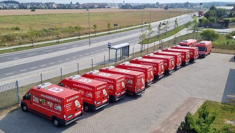 &bdquo;Barboros&ldquo; automobiliai prie Gdansko 