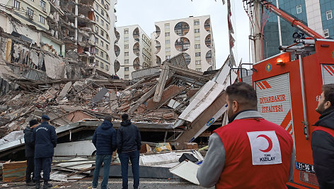 Galingas žemės drebėjimas Turkijoje