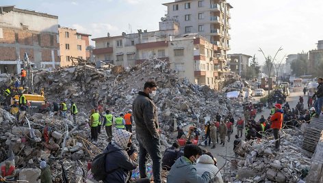 Žemės drebėjimo Turkijoje padariniai