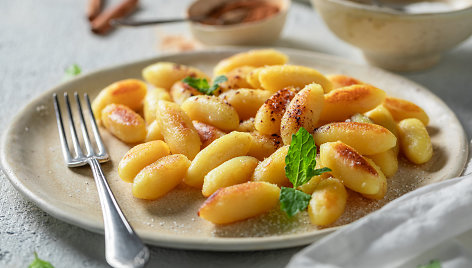 Saldžiųjų bulvių gnocchi