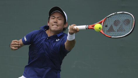 &bdquo;Miami Open&ldquo;: Feliciano Lopezas &ndash; Yoshihito Nishioka