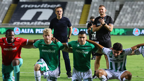 Valdas Dambrauskas ir „Omonia“ švenčia įspūdingą pergalę