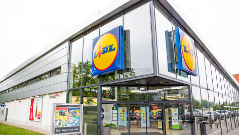 Lidl parduotuvė