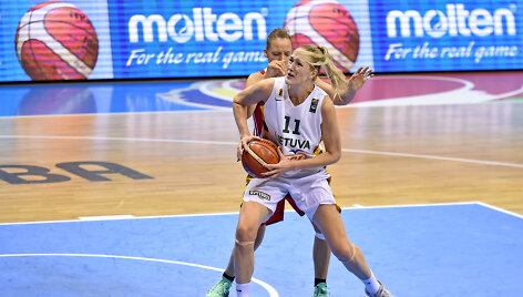 Europos moterų krep&scaron;inio čempionatas: Lietuva - Rusija