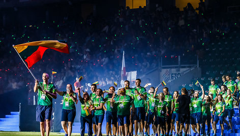 2017 metų EJOF atidarymo ceremonija 