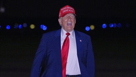JAV prezidentas Donaldas Trumpas / Alex Brandon / AP