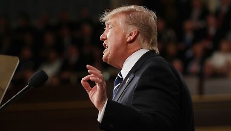 Donaldo Trumpo kalba JAV Kongresui