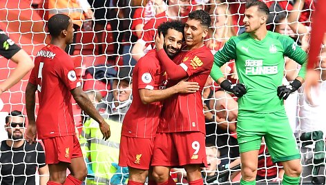 Mohamedas Salahas ir Roberto Firmino