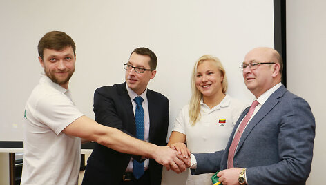Spaudos konferencija su Rūta Meilutyte