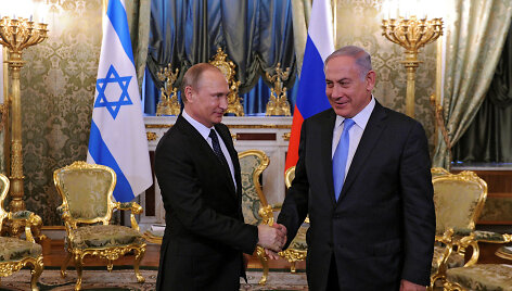 Vladimiras Putinas ir Benjaminas Netanyahu
