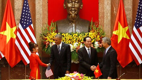 Baracko Obamos vizitas Vietname