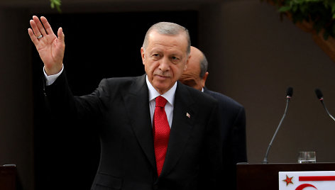 Turkijos prezidentas Recepas Tayyipas Erdoganas