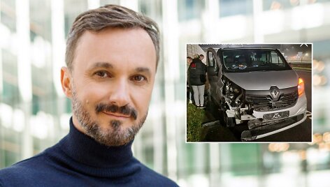 Eimutis Kvo&scaron;čiauskas pateko į autoįvykį