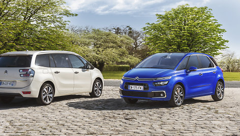 Atnaujinti „Citroen C4 Picasso“ ir „C4 Grand Picasso“