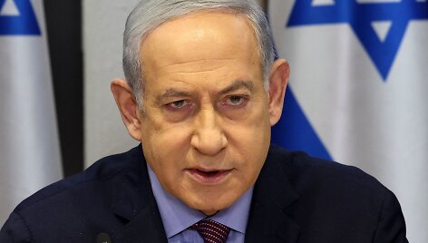 Izraelio ministras pirmininkas Benjaminas Netanyahu
