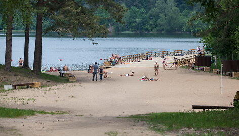 Maudynių sezoną vilniečiai pasitiks atnaujintuose paplūdimiuose