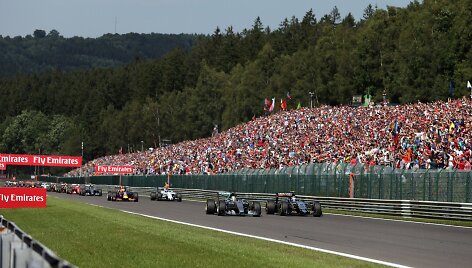 F-1 lenktynės Belgijoje, &bdquo;Spa&ldquo; trasoje