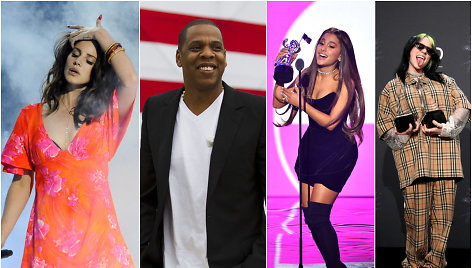 Lana del Rey, Jay-Z, Ariana Grande, Billie Eilish