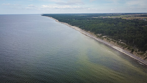 Olando kepurė drono akimis
