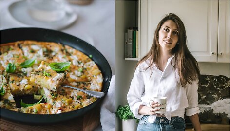 Tinklara&scaron;tininkė Jurgita ir jos kepta bulvių ir fetos tortilija