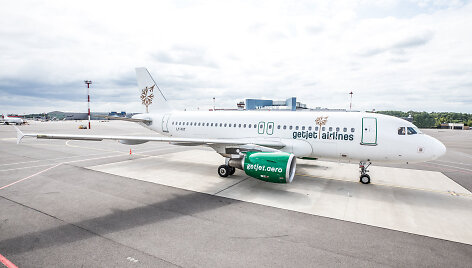 &bdquo;GetJet Airlines&ldquo; orlaivių parkas pasipildė &bdquo;Airbus&ldquo; A319 lėktuvais