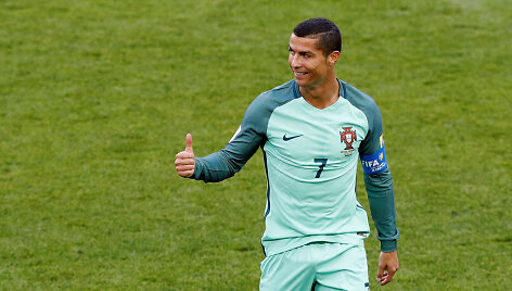Cristiano Ronaldo įmu&scaron;ė įvartį