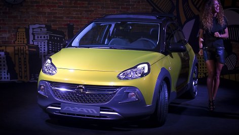 „Opel Adam Rocks“ pristatymas prieš Ženevos automobilių parodą