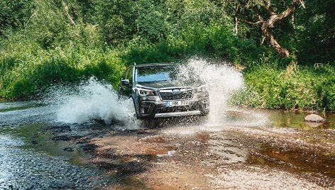 Hibridinio &bdquo;Subaru Forester&ldquo; testas