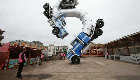 Banksy darbų paroda-pramogų parkas &bdquo;Dismaland&ldquo;