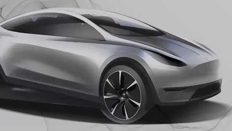 Būsimasis &bdquo;Tesla&ldquo; elektromobilis?