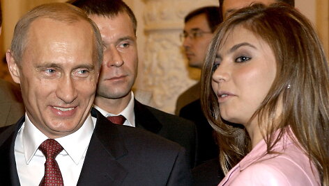Vladimiras Putinas ir Alina Kabajeva