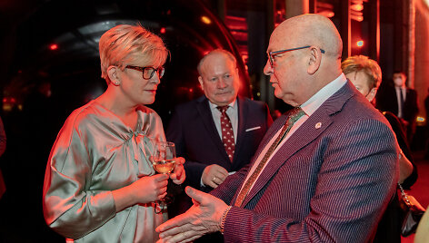Ingrida &Scaron;imonytė, Valerijus Makūnas ir Visvaldas Matijo&scaron;aitis Kauno mero priėmime