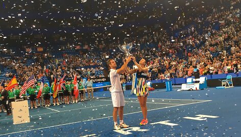 Richardas Gasquet ir Kristina Mladenovič