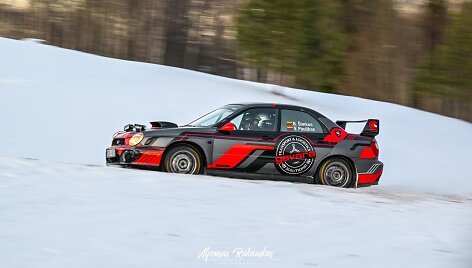 &bdquo;Gevara Punks Racing&ldquo; komanda &bdquo;7bet Winter Rally Auk&scaron;taitija&ldquo; varžybose