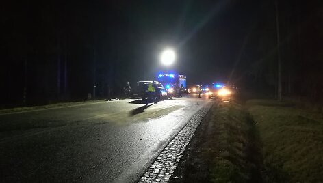Lietuvio sukelta avarija tarp Balstogės ir Augustavo