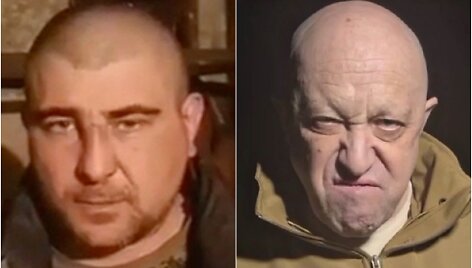 Papulkininkis Romanas Venevitinas ir Jevgenijus Prigožnas