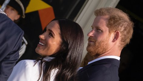 Princas Harry ir jo žmona Meghan „Invictus“ žaidynėse