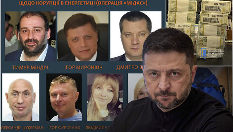 Įtariama korupcijos schema Ukrainoje