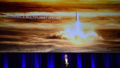 &bdquo;SpaceX&ldquo; pristato Marso užkariavimo planus