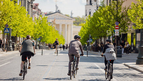 Vasariška šiluma Vilniuje