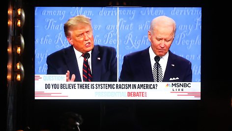 Donaldo Trumpo ir Joe Bideno debatai