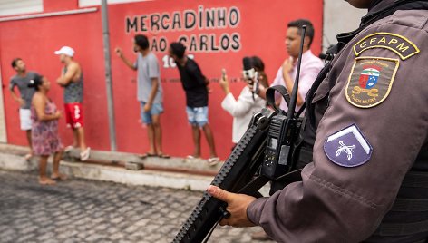 Brazilijos policija