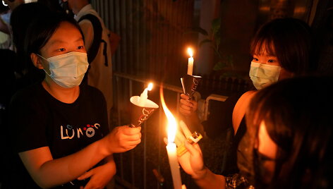 Tiananmeno įvykių minėjimas Honkonge